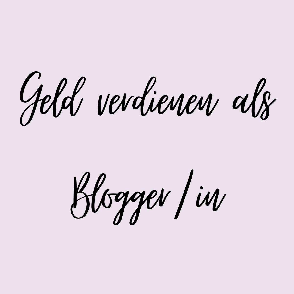 Geld verdienen als&nbsp;Blogger