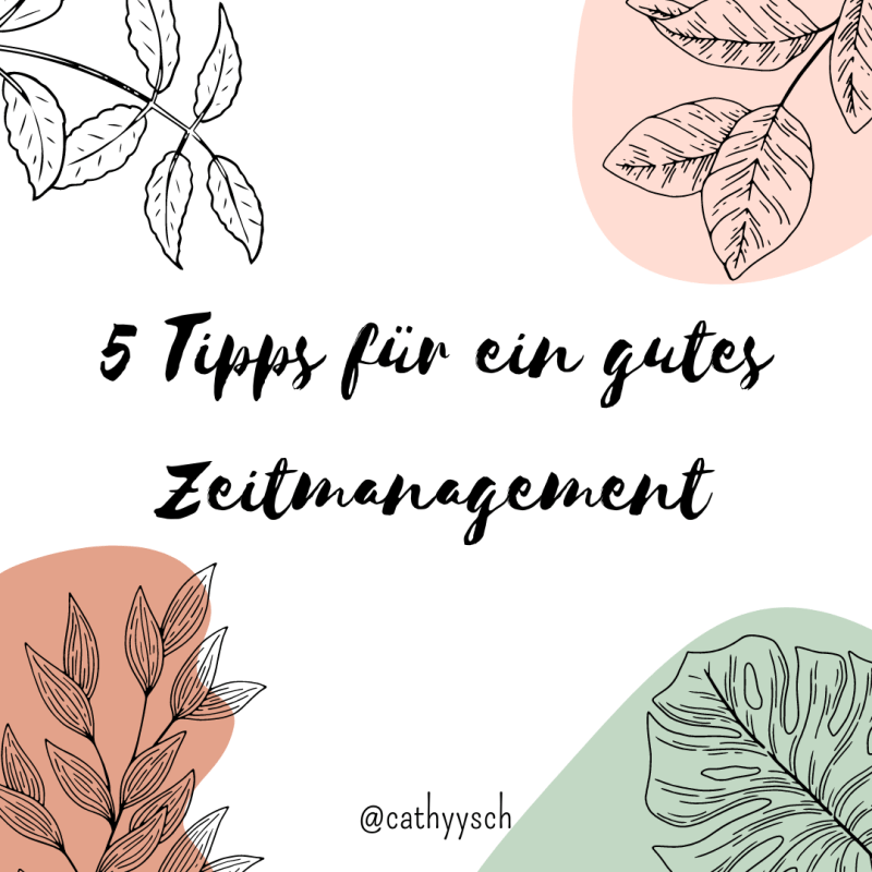 Tipps für besseres&nbsp;Zeitmanagement
