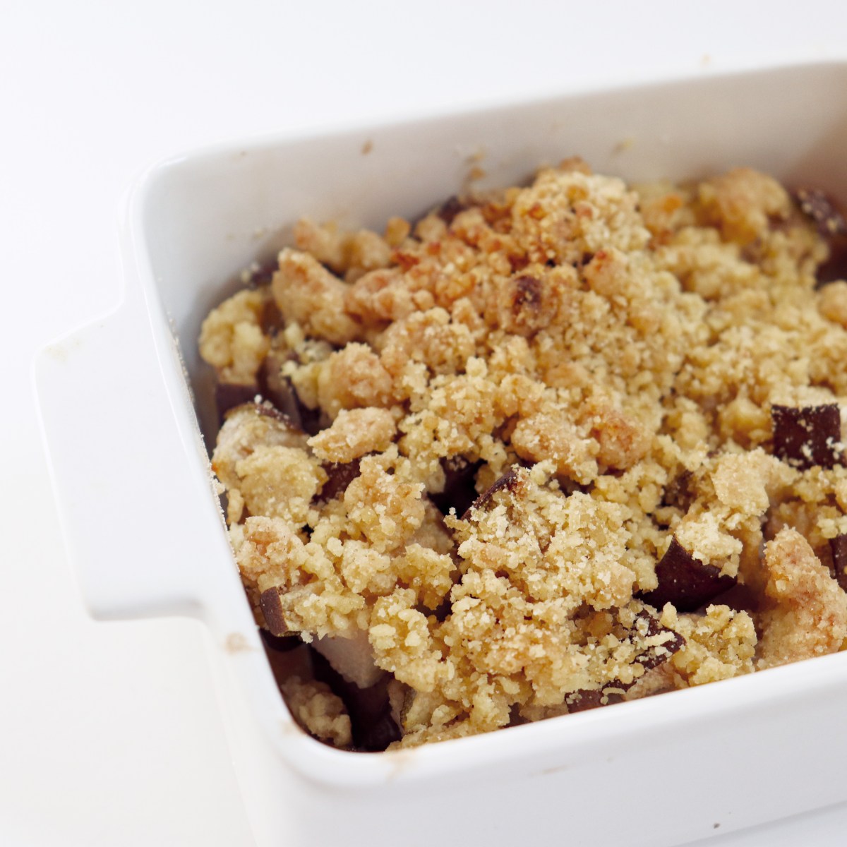 Rezept: Birnen-Crumble