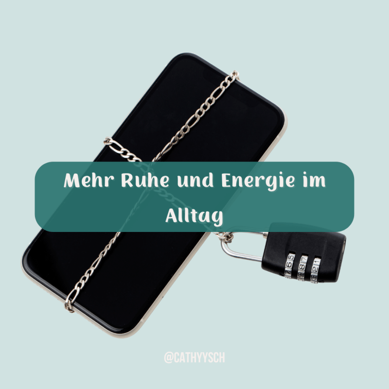 Mehr Ruhe und Energie im&nbsp;Alltag